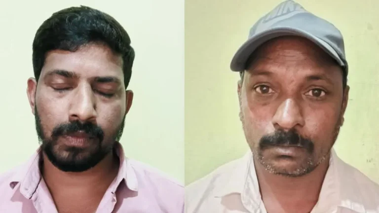 ಅಕ್ರಮವಾಗಿ ಕೇರಳ ಲಾಟರಿ ಮಾರಾಟ ಮಾಡುತ್ತಿದ್ದ ಇಬ್ಬರ ಬಂಧನ