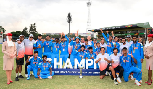 ಅಂಡರ್-19 ವಿಶ್ವಕಪ್ ವಿಜೇತ ಭಾರತ ತಂಡಕ್ಕೆ BCCI 7.5 ಕೋಟಿ ರೂ. ನಗದು ಬಹುಮಾನ