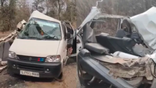 ಗುಜರಾತ್‌ ನಲ್ಲಿ ಕಾರು-ಲಾರಿ ಮುಖಾಮುಖಿ ಡಿಕ್ಕಿ: ಸ್ಥಳದಲ್ಲೇ 7 ಜನ ಸಾವು!