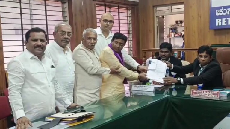 ಬಾಗಲಕೋಟೆ ಉಪಚುನಾವಣೆ: ಉಮೇಶ್ ಮೇಟಿ ನಾಮಪತ್ರ ಸಲ್ಲಿಕೆ