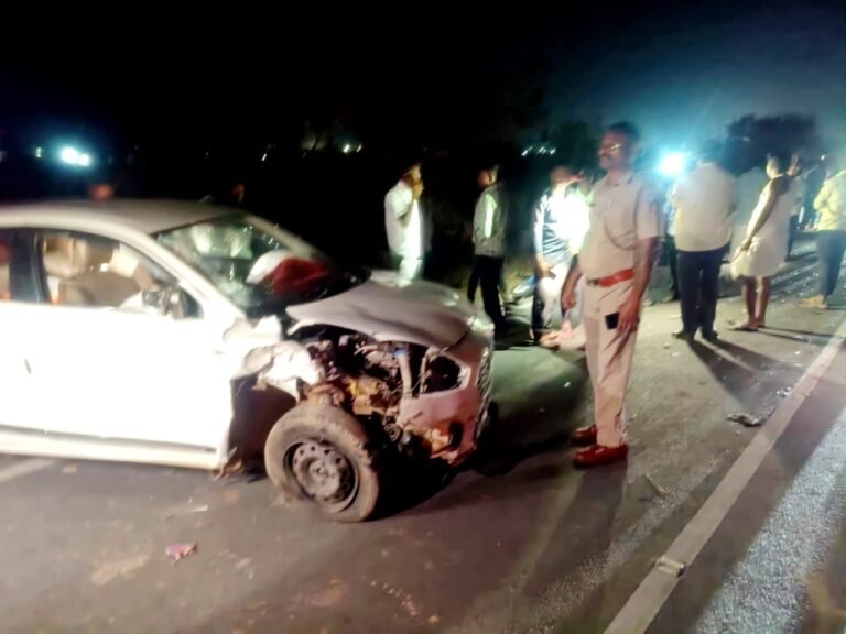 ಬೈಕ್–ಕಾರು ನಡುವೆ ಭೀಕರ ಅಪಘಾತ: ಮೂವರು ಬೈಕ್ ಸವಾರರ ದುರ್ಮರಣ!