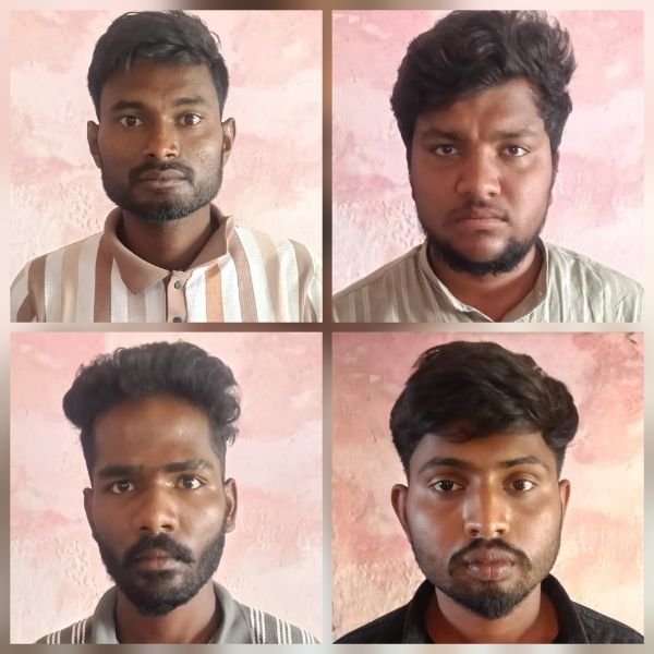 ಮುಂಡರಗಿ ಪೊಲೀಸರ ಕಾರ್ಯಾಚರಣೆ: ಕಳ್ಳತನ ಮಾಡಿದ್ದ ನಾಲ್ವರು ಆರೋಪಿಗಳ ಬಂಧನ