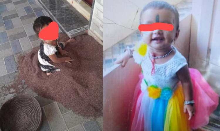 ಭೀಕರ ಅಪಘಾತ: ತಾಯಿಯೊಂದಿಗೆ ದೇವಸ್ಥಾನಕ್ಕೆ ತೆರಳುತ್ತಿದ್ದಾಗ ಲಾರಿ ಹರಿದು 4ರ ಬಾಲಕಿ ಸಾವು!