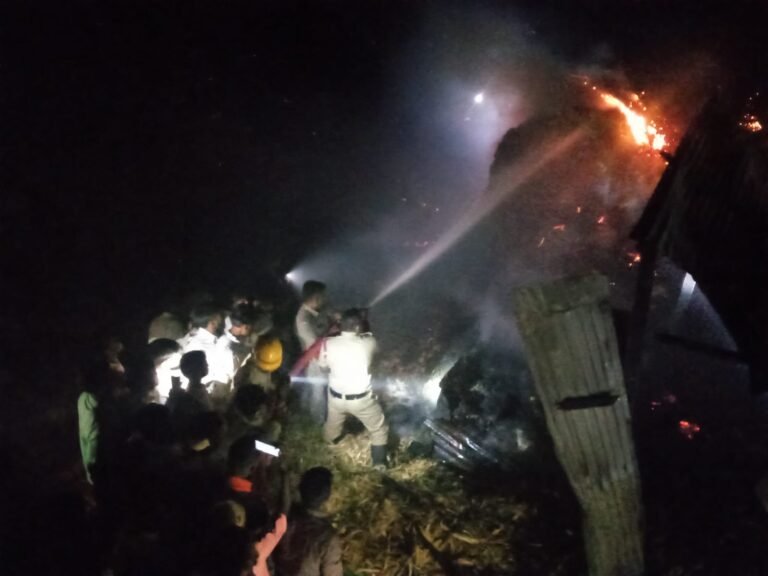 ಕನವಳ್ಳಿಯಲ್ಲಿ ಭೀಕರ ಅಗ್ನಿ ಅವಘಡ: ದನದ ಕೊಟ್ಟಿಗೆಗೆ ಬೆಂಕಿ, 10ಕ್ಕೂ ಹೆಚ್ಚು ಎಮ್ಮೆಗಳು ಸಜೀವ ದಹನ!