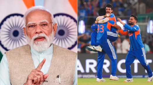 ಟಿ20 ವಿಶ್ವಕಪ್ ಚಾಂಪಿಯನ್ ಭಾರತ: ತಂಡಕ್ಕೆ ಪ್ರಧಾನಿ ಮೋದಿ ಅಭಿನಂದನೆ!