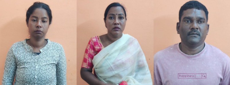 ರಥೋತ್ಸವಕ್ಕೆ ಬಂದ ಭಕ್ತರ ಸರ ಕಸಿದು ಪರಾರಿ: ಮೂವರು ಅಂದರ್‌!