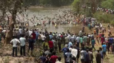 ಬಿಳೂರು ಗ್ರಾಮದಲ್ಲಿ ಅದ್ಧೂರಿ ಕೆರೆ ಬೇಟೆ: 800ಕ್ಕೂ ಹೆಚ್ಚು ಜನ ಭಾಗಿ!