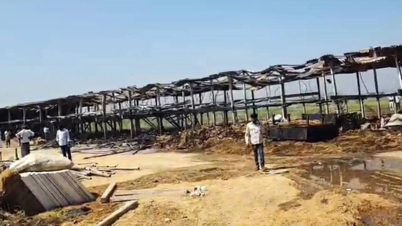 ರಾಯಚೂರು: 700 ಕುರಿಗಳ ಶೆಡ್ ಬೆಂಕಿಗಾಹುತಿ – 2 ಕೋಟಿ ರೂ. ನಷ್ಟ!