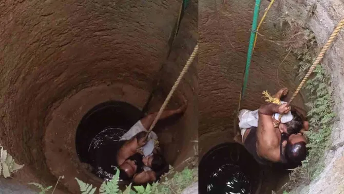 ಕಾರವಾರ| ಬಾವಿಗೆ ಬಿದ್ದು ಪವಾಡ ಸದೃಶ್ಯವಾಗಿ ಬದುಕುಳಿದ ಎರಡು ವರ್ಷದ ಮಗು