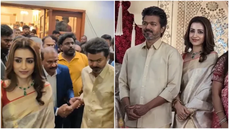 ಪತ್ನಿ ಸಂಗೀತಾ ವಿಚ್ಛೇದನ ಅರ್ಜಿ ಮಧ್ಯೆ ತ್ರಿಷಾ ಜೊತೆ ಕಾಣಿಸಿಕೊಂಡ ದಳಪತಿ ವಿಜಯ್!