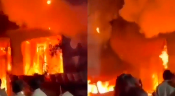 ಶಾರ್ಟ್ ಸರ್ಕ್ಯೂಟ್ ದುರಂತ: EV ಚಾರ್ಜಿಂಗ್ ಪಾಯಿಂಟ್ʼನಲ್ಲಿ ಬೆಂಕಿ, 7 ಮಂದಿ ಸಜೀವ ದಹನ