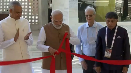 ಗುಜರಾತ್ʼನಲ್ಲಿ ಮಹಾವೀರ್ ಜಯಂತಿ: ಸಾಮ್ರಾಟ್ ಸಂಪ್ರತಿ ವಸ್ತು ಸಂಗ್ರಹಾಲಯ ಉದ್ಘಾಟಿಸಿದ ಪ್ರಧಾನಿ ಮೋದಿ