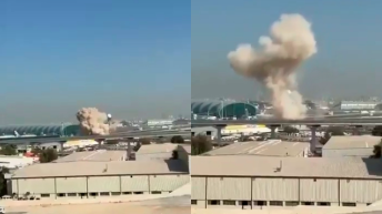 US Iran Israel War: ದುಬೈ ವಿಮಾನ ನಿಲ್ದಾಣದ ಮೇಲೆ ಇರಾನ್ ಡ್ರೋನ್ ದಾಳಿ!
