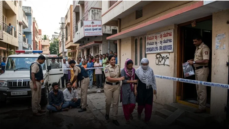 ಸ್ಪಾ ಮತ್ತು ಮನೆಗಳಲ್ಲಿ ವೇಶ್ಯಾವಾಟಿಕೆ ಜಾಲ ಭೇದಿಸಿದ ಪೊಲೀಸರು: ನಾಲ್ವರು ಅರೆಸ್ಟ್, 6 ಮಹಿಳೆಯರ ರಕ್ಷಣೆ