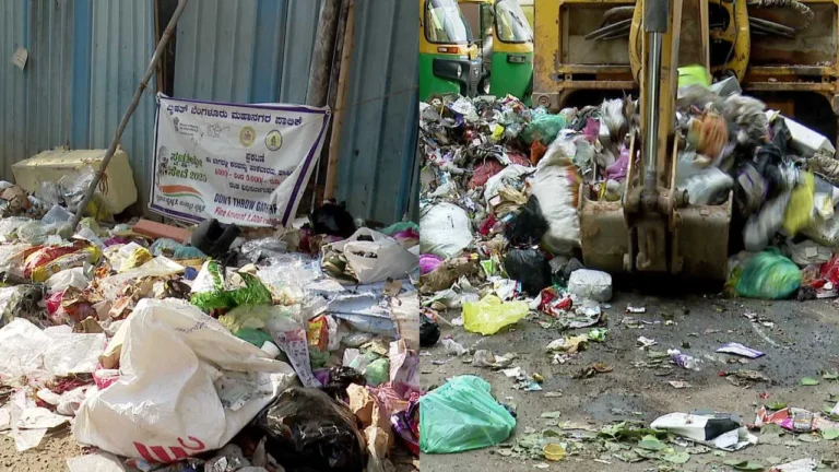 ಗುರಪ್ಪನಪಾಳ್ಯದಲ್ಲಿ ಕಸದ ಸಮಸ್ಯೆ: ಜೆಸಿಬಿ ಕರೆಸಿ ತಾವೇ ಕಸ ಎತ್ತಿಸಿದ ಜನ! ಜಿಬಿಎ ನಿರ್ಲಕ್ಷ್ಯಕ್ಕೆ ಆಕ್ರೋಶ