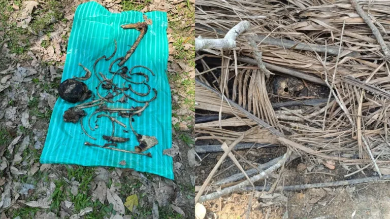 ರಬ್ಬರ್ ತೋಟದಲ್ಲಿ ಸುಟ್ಟ ಅಸ್ಥಿಪಂಜರ ಪತ್ತೆ: ಕೊಲೆ ಶಂಕೆ