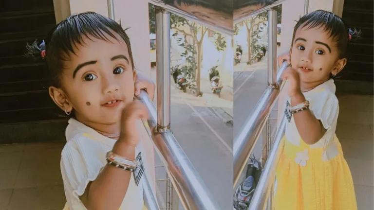 ಆಟವಾಡುತ್ತಿದ್ದ ವೇಳೆ ಮೊದಲ ಮಹಡಿಯಿಂದ ಬಿದ್ದ ಮಗು: ಪವಾಡ ಸದೃಶ ರೀತಿಯಲ್ಲಿ ಪಾರು