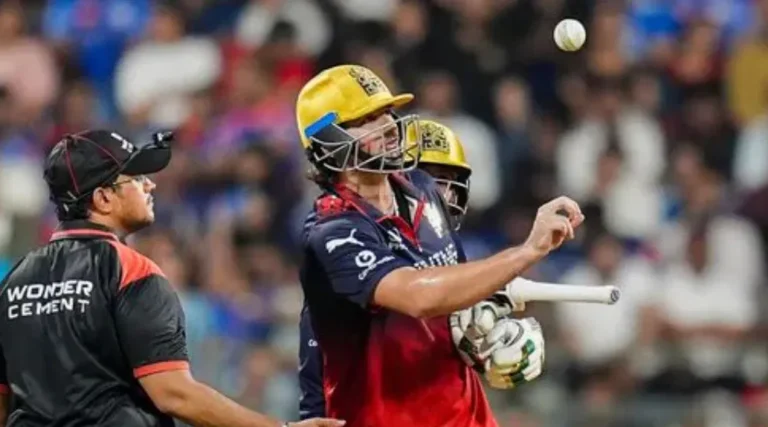 ಅಂಪೈರ್ ಸೂಚನೆ ನಿರ್ಲಕ್ಷ್ಯ: RCB ಆಟಗಾರ ಟಿಮ್ ಡೇವಿಡ್​ಗೆ ಭಾರಿ ದಂಡ!