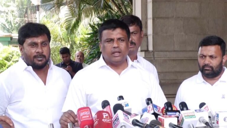 ‘ನಮ್ಮ ನೆಲದಲ್ಲಿ ಡ್ಯಾಂ ಕಟ್ಟ್ತೀವಿ… ತಡೆಯೋ ಶಕ್ತಿ ಯಾರಿಗೂ ಇಲ್ಲ’: ಗಣಿಗ ರವಿಕುಮಾರ್