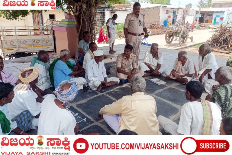 ಸೈಬರ್ ಅಪರಾಧ ತಡೆಗೆ ಗ್ರಾಮೀಣ ಪೊಲೀಸರಿಂದ ಜಾಗೃತಿ