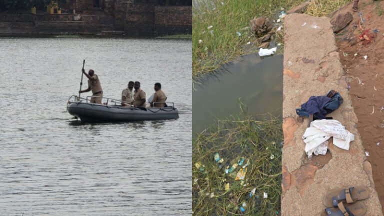 ಬಾದಾಮಿ ಅಗಸ್ತ್ಯ ಹೊಂಡದಲ್ಲಿ ಈಜಲು ಹೋದ ಯುವಕ ನಾಪತ್ತೆ: ಮುಂದುವರೆದ ಶೋಧ ಕಾರ್ಯ