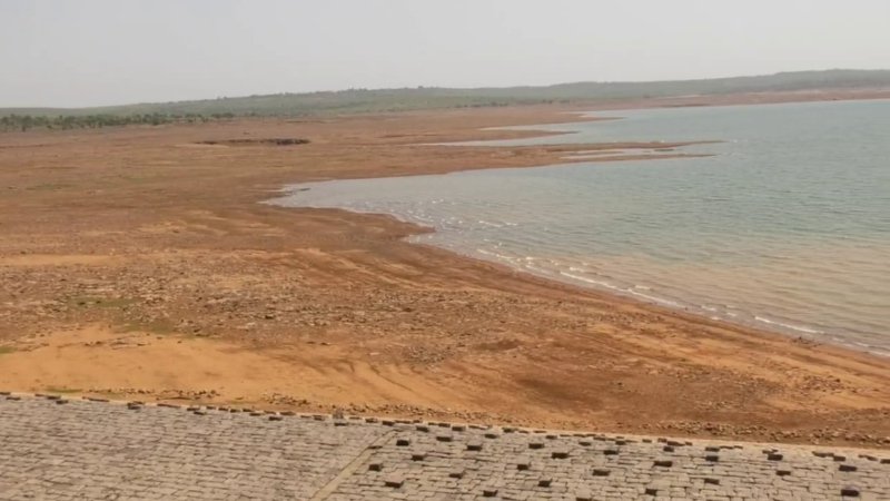 ಮಳೆ ವಿಳಂಬವಾದರೆ ಬಿಕ್ಕಟ್ಟು ಖಚಿತ: ಖಾಲಿ ಹಂತಕ್ಕೆ ತಲುಪಿದ ಹಿಡಕಲ್ ಜಲಾಶಯ