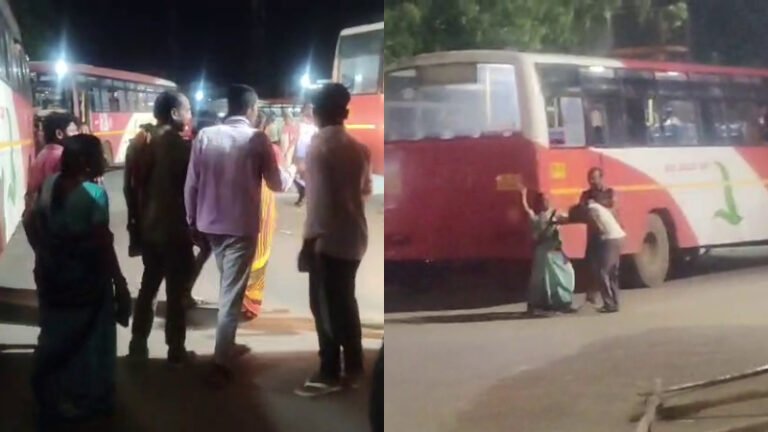 ಬಸ್ ನಿಲ್ದಾಣದಲ್ಲೇ ಪುಂಡನಿಗೆ ಚಪ್ಪಲಿ ಏಟು! ಅಸಭ್ಯ ವರ್ತನೆಗೆ ಮಹಿಳೆಯ ಆಕ್ರೋಶ, ಜನರಿಂದ ಧರ್ಮದೇಟು