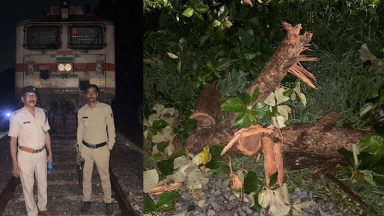 ಶಿವಮೊಗ್ಗದಲ್ಲಿ ಮಳೆ ರುದ್ರನರ್ತನ: ಶಿವಮೊಗ್ಗ-ತಾಳಗುಪ್ಪ ರೈಲು ಸಂಚಾರದಲ್ಲಿ ವ್ಯತ್ಯಯ