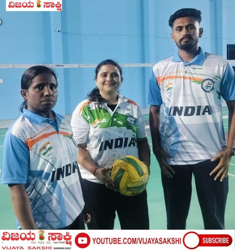 ಏಷ್ಯನ್ ಪ್ಯಾರಾ ಥ್ರೋಬಾಲ್‌ಗೆ ಗದಗ ಕ್ರೀಡಾಪಟುಗಳ ಆಯ್ಕೆ