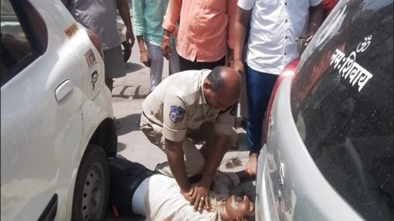 ‘ಗೋಲ್ಡನ್ ಅವರ್’ನಲ್ಲಿ ಪೊಲೀಸ್ ಹೀರೋಯಿಸಂ! ಉಸಿರಾಟ ನಿಂತಿದ್ದ ಕಾರ್ಮಿಕನಿಗೆ ಸಿಪಿಆರ್ ನೀಡಿ ಜೀವ ಉಳಿಸಿದ ಕಾನ್‌ಸ್ಟೆಬಲ್