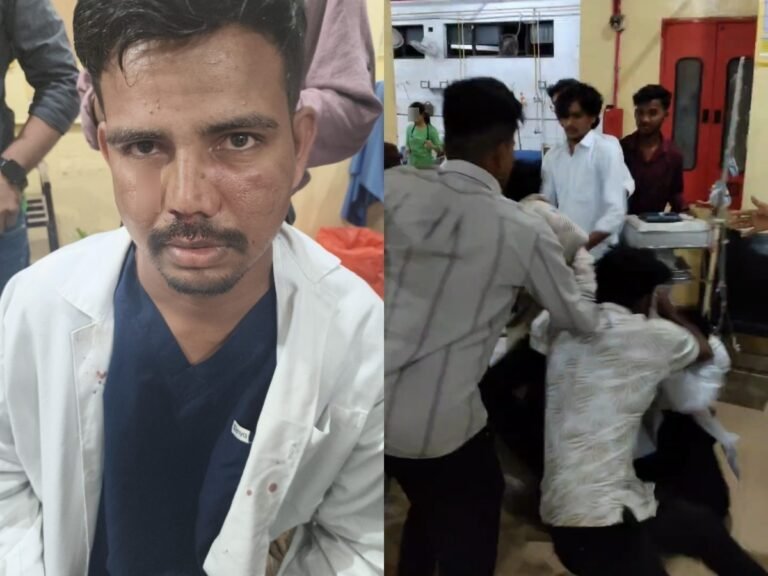 ಕರ್ತವ್ಯದಲ್ಲಿದ್ದ ಬ್ರಿಮ್ಸ್ ವೈದ್ಯನ ಮೇಲೆ ಹಲ್ಲೆ