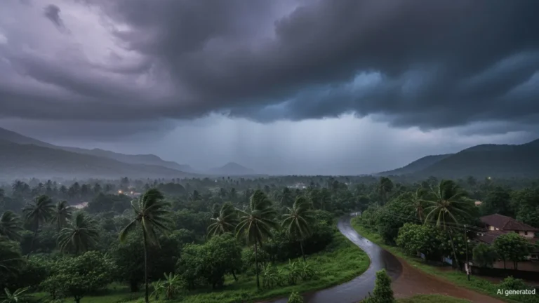 ಮೂರು ದಿನ ಕರ್ನಾಟಕದಲ್ಲಿ ಮಳೆ ಅಬ್ಬರ: ಕರಾವಳಿ-ಮಲೆನಾಡಿಗೆ ಐಎಂಡಿ ಅಲರ್ಟ್, ಬೆಂಗಳೂರಿಗೂ ಗುಡುಗು ಮಳೆ ಸಾಧ್ಯತೆ
