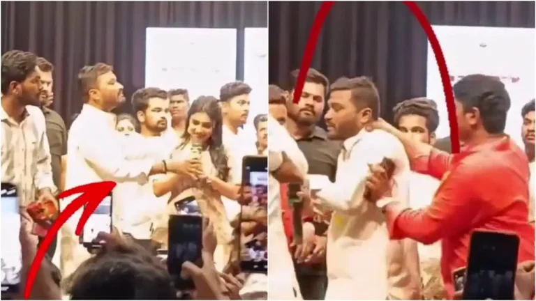 ಕಾವ್ಯಾ ಭಾಷಣ ಮಧ್ಯೆ ವೇದಿಕೆಯಲ್ಲಿ ಹೈಡ್ರಾಮಾ: ವೈರಲ್ ವಿಡಿಯೋದಲ್ಲಿ ಸೆರೆಯಾಯ್ತು ಅಚ್ಚರಿಯ ಕ್ಷಣ!