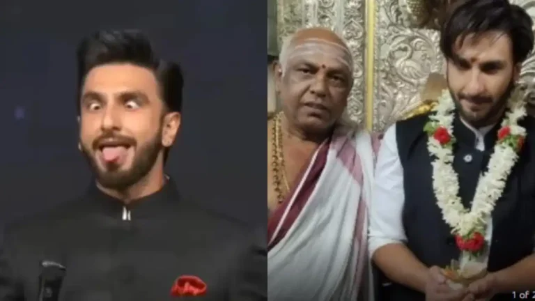 ವಿವಾದಗಳ ಬೆನ್ನಲ್ಲೇ ಚಾಮುಂಡಿ ತಾಯಿಗೆ ಶರಣಾದ ರಣ್ವೀರ್ ಸಿಂಗ್: ದೇವಿ ಮುಂದೆ ಕ್ಷಮೆ ಯಾಚಿಸಿದ ನಟ!