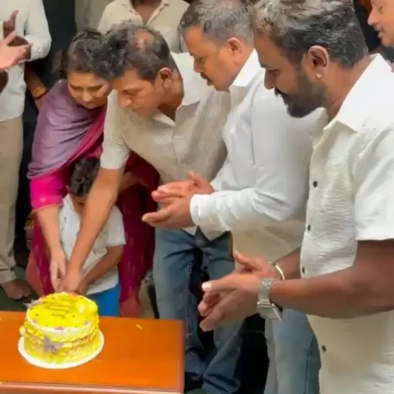 ಅಭಿಮಾನಿಗಳ ಜೊತೆ 40ನೇ ವಿವಾಹ ವಾರ್ಷಿಕೋತ್ಸವ ಆಚರಿಸಿದ ಶಿವರಾಜ್‌ಕುಮಾರ್-‌ ಗೀತಾ ಜೋಡಿ