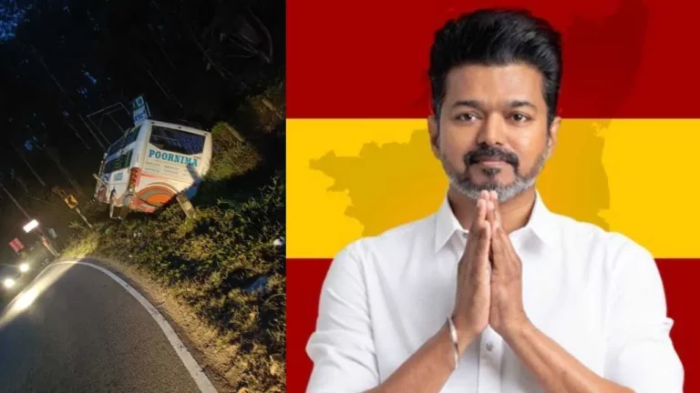 ಬಸ್ ಚಾಲನೆ ವೇಳೆ ಚಾಲಕನಿಗೆ ಹೃದಯಾಘಾತ ; ಮಡಿಕೇರಿಯಲ್ಲಿ ತಪ್ಪಿದ ಭಾರೀ ದುರಂತ