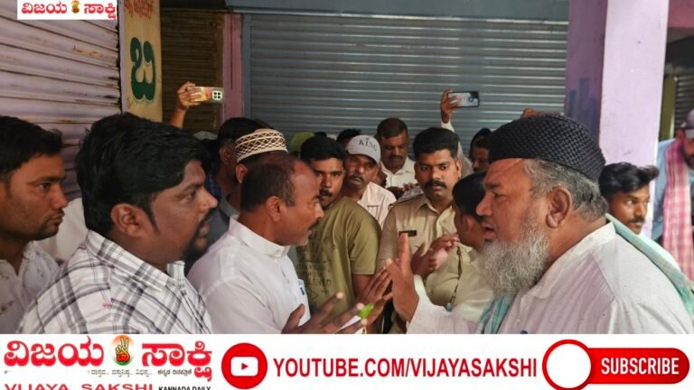 ಕರವೇ ಹೋರಾಟಕ್ಕೆ ಮಣಿದ ಪುರಸಭೆ: 7 ಅಂಗಡಿಗಳಿಗೆ ಸೀಲ್!