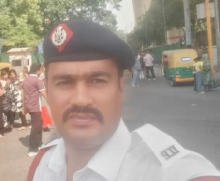ಸ್ಕೂಟರ್ ಡಿಕ್ಕಿ ಬಳಿಕ ಟ್ರಕ್ ಹರಿದು ಕರ್ತವ್ಯನಿರತ ಪೊಲೀಸ್ ಹೆಡ್  ಕಾನ್ಸ್ಟೇಬಲ್ ಸಾವು!