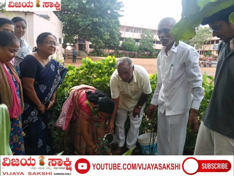 ಗಿಡಮರಗಳೇ ಜೀವ ಸಂಕುಲದ ಉಸಿರು: ಶಿವನಗೌಡ ಗೌಡರ