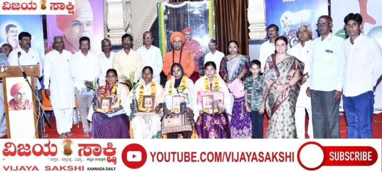 ಪರಿಸರ ರಕ್ಷಣೆ ನಮ್ಮೆಲ್ಲರ ಮೊದಲ ಆದ್ಯತೆ: ಡಾ. ತೋಂಟದ ಸಿದ್ಧರಾಮ ಮಹಾಸ್ವಾಮಿಗಳು