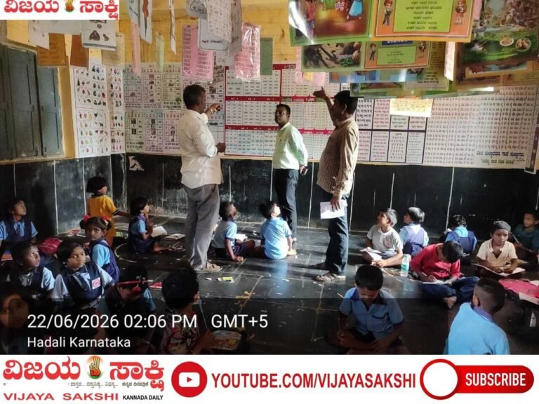 ಶಾಲೆ-ಅಂಗನವಾಡಿಗಳಲ್ಲಿ ಇಒ ದಿಢೀರ್ ತಪಾಸಣೆ