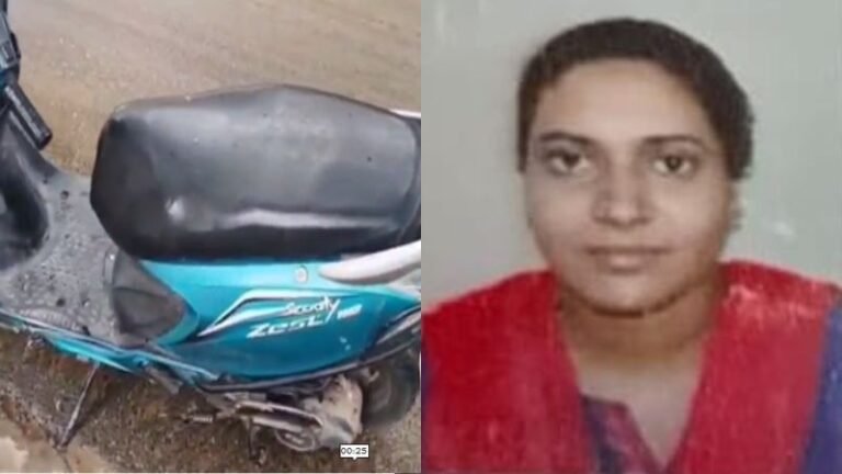 ಬೆಂಗಳೂರಿನಲ್ಲಿ ರಸ್ತೆ ಗುಂಡಿಗೆ ಮತ್ತೊಂದು ಬಲಿ: ಮಗಳನ್ನು ಕಾಲೇಜಿಗೆ ಕರೆದೊಯ್ಯುತ್ತಿದ್ದ ತಾಯಿ ಸಾವು