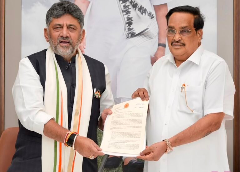 ಮೇಕೆದಾಟು ಸೇರಿ ನಾಲ್ಕು ಮಹತ್ವದ ನೀರಾವರಿ ಯೋಜನೆಗಳಿಗೆ ಅನುಮತಿ ನೀಡಿ; ಕೇಂದ್ರಕ್ಕೆ ಡಿಕೆಶಿ ಮನವಿ