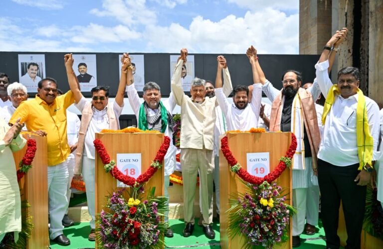 ಗೋದಾವರಿ-ಕಾವೇರಿ ನದಿ ಜೋಡಣೆ ಯೋಜನೆಯನ್ನು ರಾಷ್ಟ್ರೀಯ ಯೋಜನೆಯಾಗಿ ಘೋಷಿಸಿ: ಕೇಂದ್ರಕ್ಕೆ ಚಂದ್ರಬಾಬು ನಾಯ್ಡು ಮನವಿ