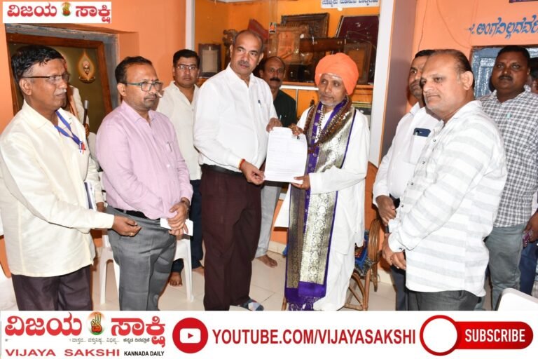 ವೀರೇಶ್ವರ ಪುಣ್ಯಾಶ್ರಮದಿಂದ ಎಸ್‌ಐಆರ್ ಅಭಿಯಾನಕ್ಕೆ ಚಾಲನೆ