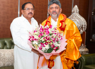 ಡಿಕೆಶಿ ಸಚಿವ ಸಂಪುಟದ ಮೊದಲ ಪಟ್ಟಿ ಫೈನಲ್: ಪರಮೇಶ್ವರ್ ಏಕೈಕ DCM, 13 ಮಂದಿ ಇಂದು ಪ್ರಮಾಣವಚನ