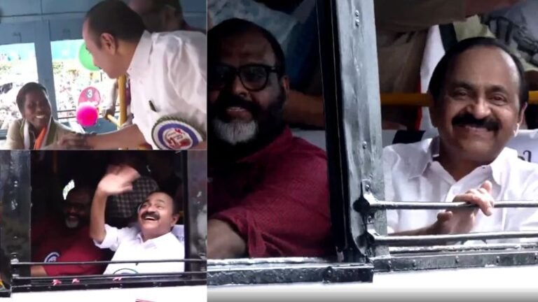 ಕೇರಳದಲ್ಲಿ ಮಹಿಳೆಯರು–ತೃತೀಯಲಿಂಗಿಗಳಿಗೆ ಉಚಿತ ಬಸ್ ಪ್ರಯಾಣ: ‘ಪ್ರಿಯದರ್ಶಿನಿ’ ಯೋಜನೆಗೆ ಸರ್ಕಾರದಿಂದ ಅಧಿಕೃತ ಚಾಲನೆ