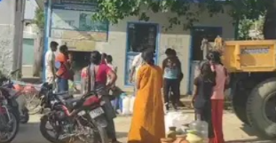 ಯರೇ ಹಂಚಿನಾಳದಲ್ಲಿ ಕುಡಿಯುವ ನೀರಿಗೆ ಹಾಹಾಕಾರ! ಕ್ಯಾನ್ ಹಿಡಿದು ಜನರ ಪರದಾಟ