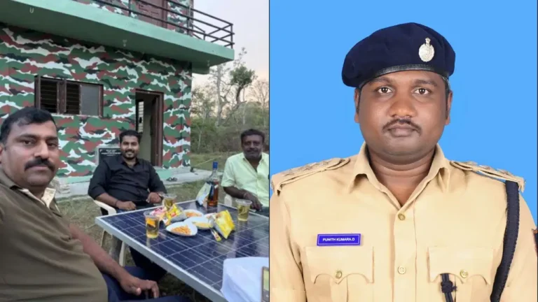 ಬಂಡೀಪುರ ಅರಣ್ಯದಲ್ಲಿ ಎಣ್ಣೆ ಪಾರ್ಟಿ: ಮದ್ದೂರು ವಲಯದ ಆರ್‌ಎಫ್‌ಒ ಪುನೀತ್ ಕುಮಾರ್ ಅಮಾನತು