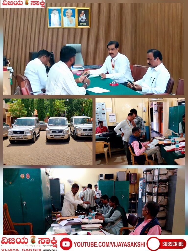 ನಗರಸಭೆಯ ಕಡತಗಳ ಜಾಲಾಡಿದ ಲೋಕಾಯುಕ್ತ